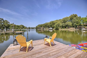 Waterfront Reedville Home with Private Dock!